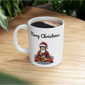 Buddha Merry Christmas Mug Cup